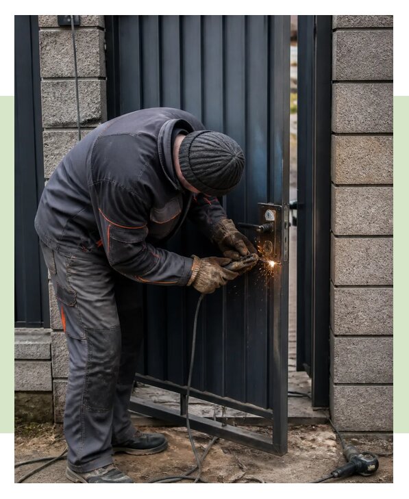 Профессиональный ремонт калитки и регулировка в Каменске-Уральском